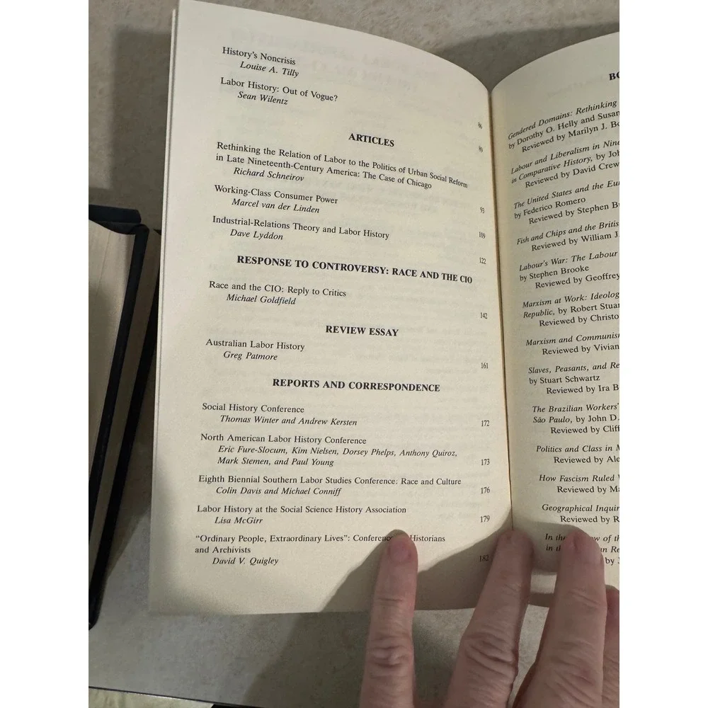 International Labor and Working-Class History Journal Bound Vol 43-45‎ 1993-1994